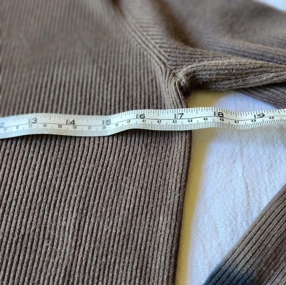 Aventura Ombre Rayon/Nylon Long Sleeve Sz. M Sweater Dress - Picture 9 of 10